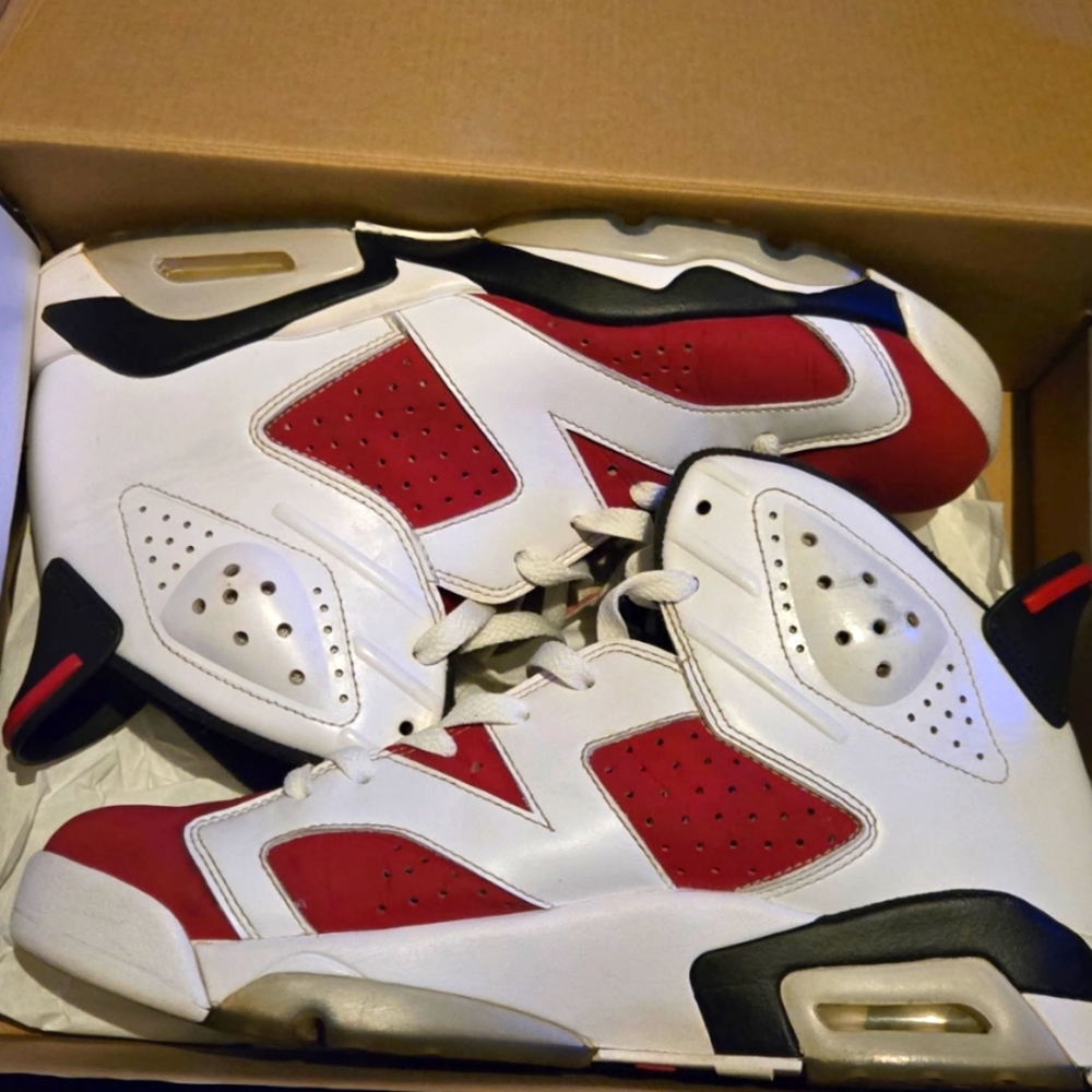 Jordan 6 Carmines